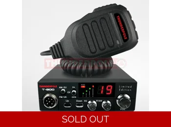 CB Radio Thunderpole T800 LIMITED EDITION UK 27/81+EU 40 AM/FM 10th ANNIVERSARY